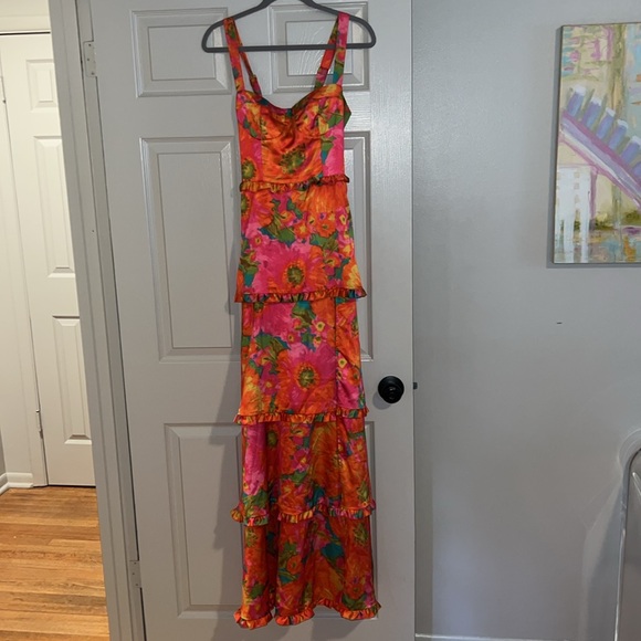 Show Me Your Mumu Floral Multicolor Maxi Dress - Picture 5 of 5